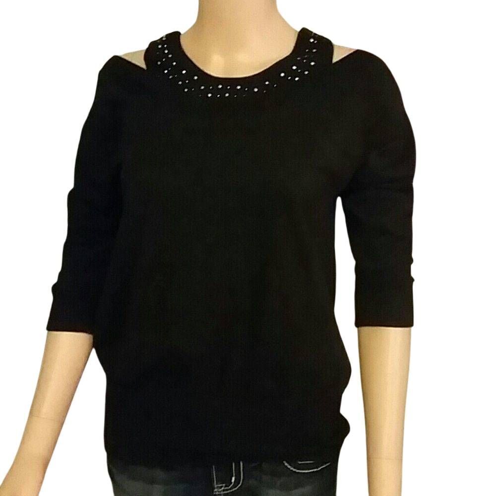 Black top w/ silver studs at top S